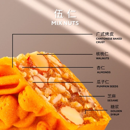 Classic Mooncake - Mixed Nuts